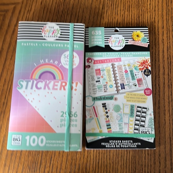 The Happy Planner Office Happy Planner Sticker Books Poshmark